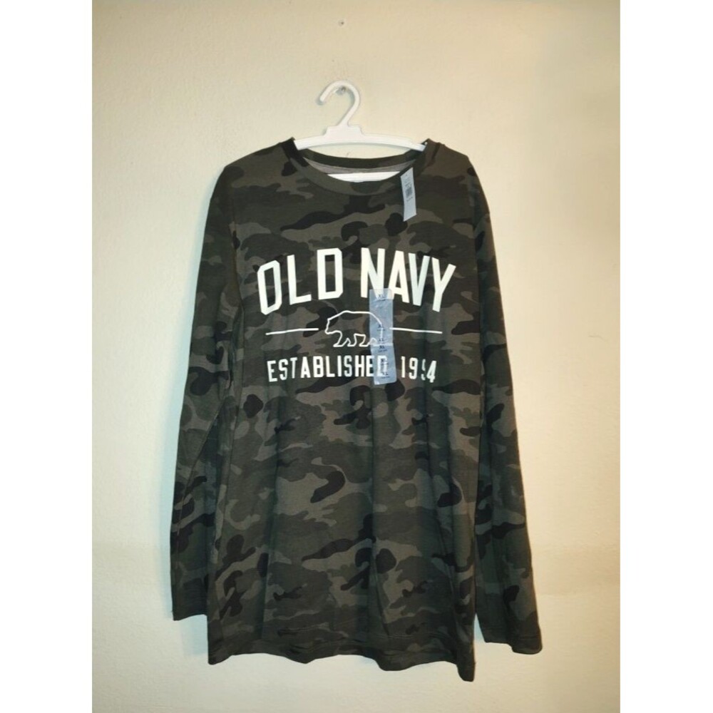 New with tag Boys Youth Camouflage Green Old Navy Youth Size XL Youth Sz 14-16